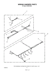 06 - Wiring Harness parts for Whirlpool Dryer CG2951XSW0 from AppliancePartsPros.com