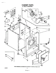02 - Section parts for Whirlpool Dryer LE5530XKW1 from AppliancePartsPros.com