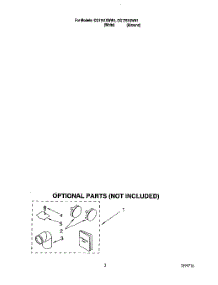 02 - Optional parts for Whirlpool Dryer CG1751XWW1 from AppliancePartsPros.com