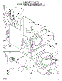 02 - Section parts for Whirlpool Dryer LER7646DZ0 from AppliancePartsPros.com