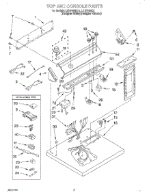 02 - Section parts for Whirlpool Dryer LER7646EZ1 from AppliancePartsPros.com
