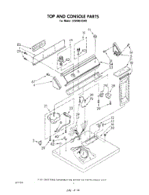 03 - Section parts for Whirlpool Dryer LE5900XSW0 from AppliancePartsPros.com