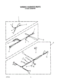 05 - Wiring Harness parts for Whirlpool Dryer CE2950XYW0 from AppliancePartsPros.com