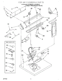 02 - Section parts for Whirlpool Dryer LER8858EZ2 from AppliancePartsPros.com