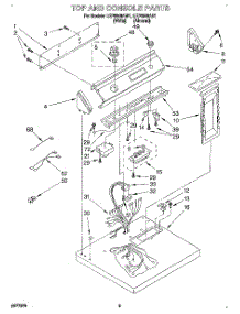 02 - Section parts for Whirlpool Dryer LEP6848AW1 from AppliancePartsPros.com