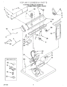 02 - Section parts for Whirlpool Dryer LER8857EQ0 from AppliancePartsPros.com
