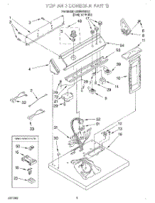 02 - Section parts for Whirlpool Dryer LER5848EQ1 from AppliancePartsPros.com