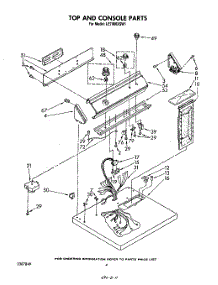 03 - Section parts for Whirlpool Dryer LE7080XSW1 from AppliancePartsPros.com
