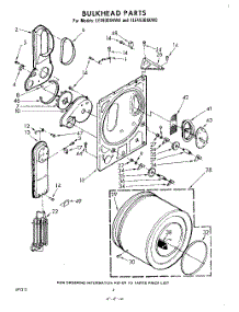 03 - Section parts for Whirlpool Dryer 1LE4930XKW0 from AppliancePartsPros.com