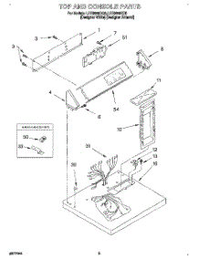 02 - Section parts for Whirlpool Dryer LEE9848BZ0 from AppliancePartsPros.com