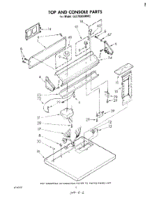 02 - Section parts for Whirlpool Dryer GLE7900XMW2 from AppliancePartsPros.com