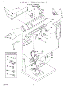 02 - Section parts for Whirlpool Dryer LER5848EQ2 from AppliancePartsPros.com