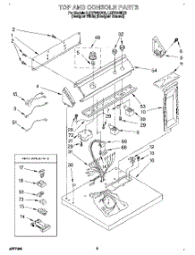 02 - Section parts for Whirlpool Dryer LER7848DQ0 from AppliancePartsPros.com