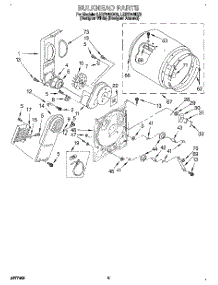 03 - Section parts for Whirlpool Dryer LER7848DQ0 from AppliancePartsPros.com