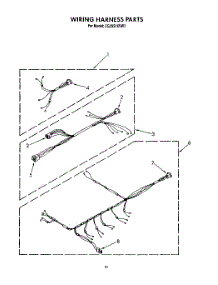 06 - Wiring Harness parts for Whirlpool Dryer CG2951XSW3 from AppliancePartsPros.com