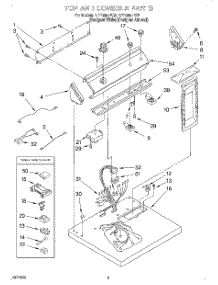 02 - Section parts for Whirlpool Dryer LER8857EZ2 from AppliancePartsPros.com
