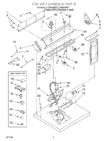 02 - Section parts for Whirlpool Dryer LER8858EQ1 from AppliancePartsPros.com