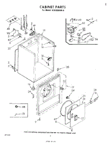 02 - Section parts for Whirlpool Dryer LE5530XKW0 from AppliancePartsPros.com