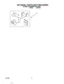 05 - Optional, Literature parts for Whirlpool Dryer CSP2790BN0 from AppliancePartsPros.com