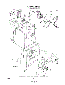 02 - Section parts for Whirlpool Dryer LE5650XKW1 from AppliancePartsPros.com