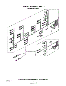 05 - Wiring Harness parts for Whirlpool Dryer CFI1301W2 from AppliancePartsPros.com