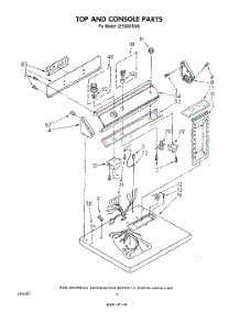02 - Section parts for Whirlpool Dryer LE5600XSW0 from AppliancePartsPros.com