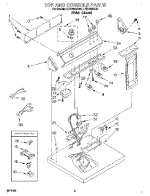 02 - Section parts for Whirlpool Dryer LER7858AN2 from AppliancePartsPros.com