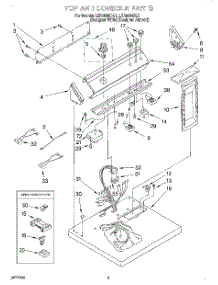 02 - Section parts for Whirlpool Dryer LER8858DQ1 from AppliancePartsPros.com