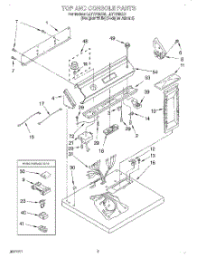 02 - Section parts for Whirlpool Dryer LET7646EQ0 from AppliancePartsPros.com