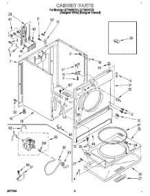 02 - Section parts for Whirlpool Dryer LET6634DZ0 from AppliancePartsPros.com