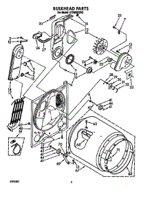 Parts parts for Whirlpool Dryer LE7680XSW2 from AppliancePartsPros.com