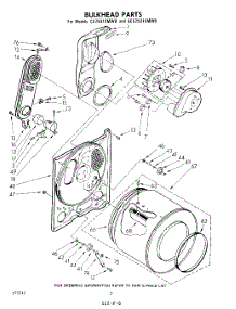 04 - Bulkhead, Literature And Optional parts for Whirlpool Dryer GCG2501XMW0 from AppliancePartsPros.com
