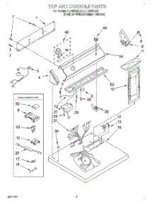 02 - Section parts for Whirlpool Dryer LER5636EZ2 from AppliancePartsPros.com