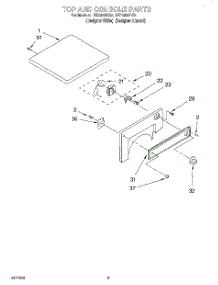 03 - Section parts for Whirlpool Dryer LER3622DZ2 from AppliancePartsPros.com