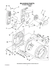 03 - Bulkhead Parts parts for Whirlpool Dryer WGD5790VQ1 from AppliancePartsPros.com