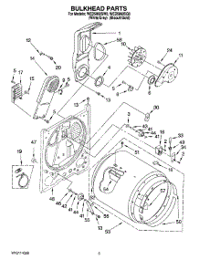 03 - Bulkhead Parts, Optional Parts (Not Included) parts for Whirlpool Dryer WED5860SG0 from AppliancePartsPros.com