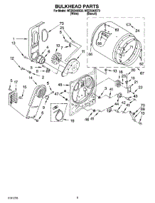 03 - Bulkhead Parts, Optional Parts (Not Included) parts for Whirlpool Dryer WED5540SQ0 from AppliancePartsPros.com