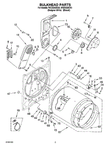 03 - Bulkhead Parts, Optional Parts (Not Included) parts for Whirlpool Dryer WED5550SQ0 from AppliancePartsPros.com