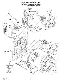 03 - Bulkhead Parts, Optional Parts (Not Included) parts for Whirlpool Dryer WED5600ST0 from AppliancePartsPros.com