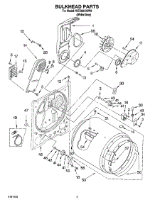 03 - Bulkhead Parts, Optional Parts (Not Included) parts for Whirlpool Dryer WED5810SW0 from AppliancePartsPros.com