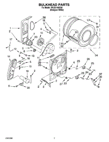 04 - Bulkhead Parts, Optional Parts (Not Included) parts for Whirlpool Dryer WGD5100SQ0 from AppliancePartsPros.com
