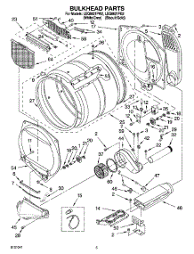 03 - Bulkhead Parts, Optional Parts (Not Included) parts for Whirlpool Dryer LEQ8621PW2 from AppliancePartsPros.com