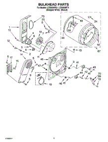 03 - Bulkhead Parts, Optional Parts (Not Included) parts for Whirlpool Dryer LER5636PT1 from AppliancePartsPros.com