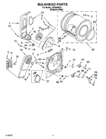 03 - Bulkhead Parts, Optional Parts (Not Included) parts for Whirlpool Dryer LER5644PQ1 from AppliancePartsPros.com