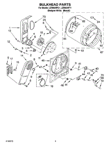 03 - Bulkhead Parts, Optional Parts (Not Included) parts for Whirlpool Dryer LER6620PT1 from AppliancePartsPros.com