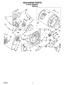 03 - Bulkhead Parts, Optional Parts (Not Included) parts for Whirlpool Dryer LER6646PW1 from AppliancePartsPros.com