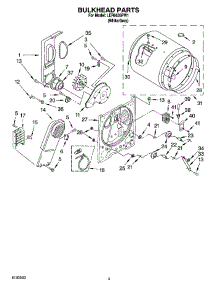 03 - Bulkhead Parts, Optional Parts (Not Included) parts for Whirlpool Dryer LER6636PW1 from AppliancePartsPros.com