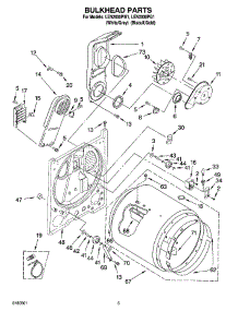 03 - Bulkhead Parts, Optional Parts (Not Included) parts for Whirlpool Dryer LEN2000PG1 from AppliancePartsPros.com