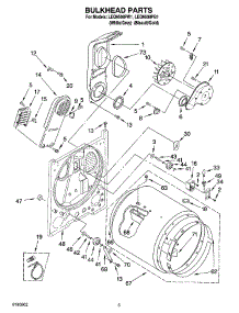 03 - Bulkhead Parts, Optional Parts (Not Included) parts for Whirlpool Dryer LEQ9508PG1 from AppliancePartsPros.com