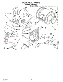 04 - Bulkhead Parts, Optional Parts (Not Included) parts for Whirlpool Dryer LGB6000PQ1 from AppliancePartsPros.com